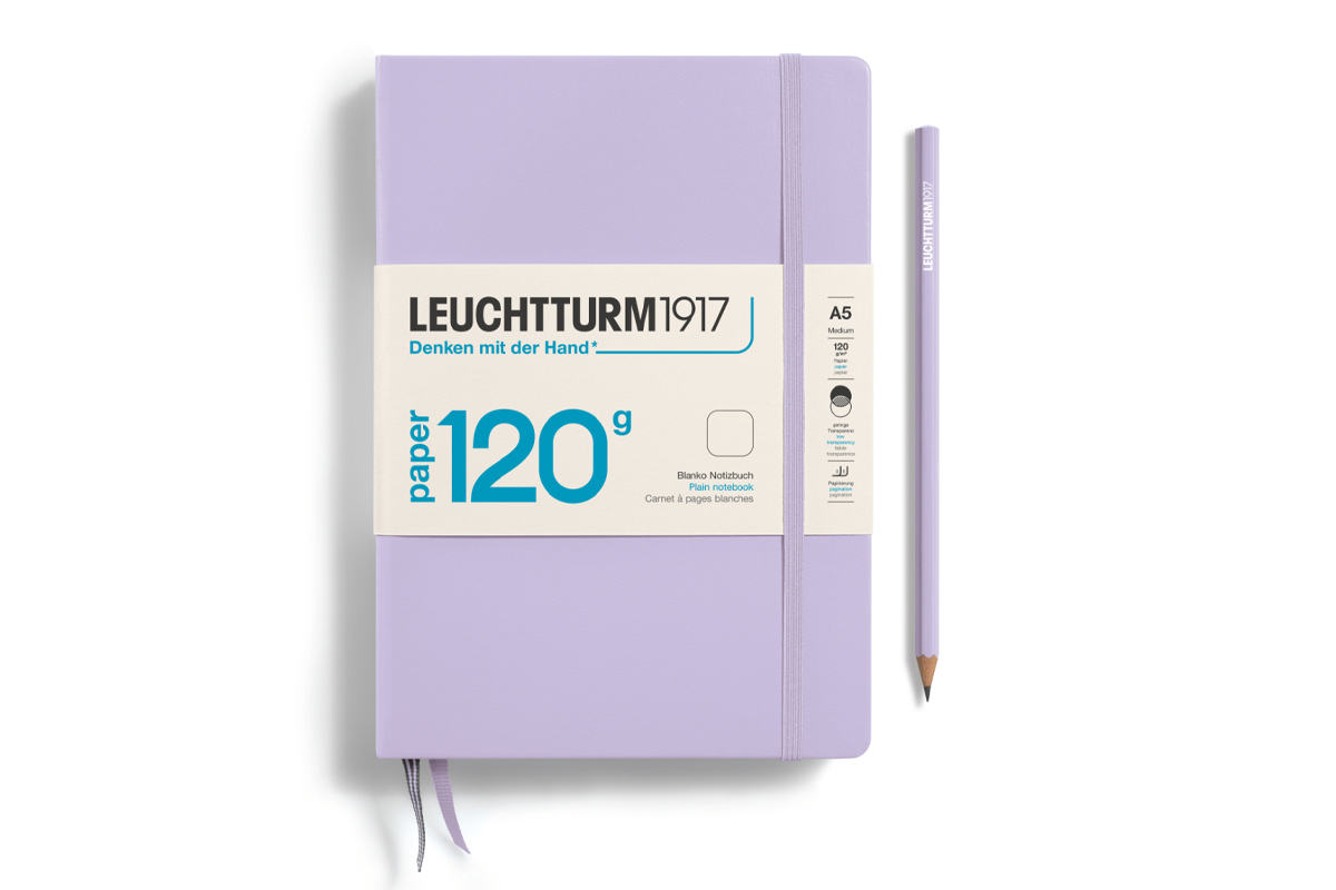 LEUCHTTURM1917 120g Edition Notebook Plain A5 Lilac